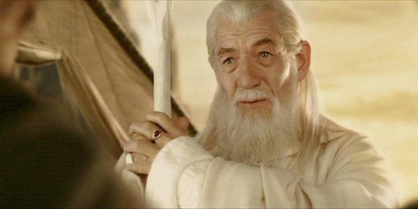 Gandalf with Narya