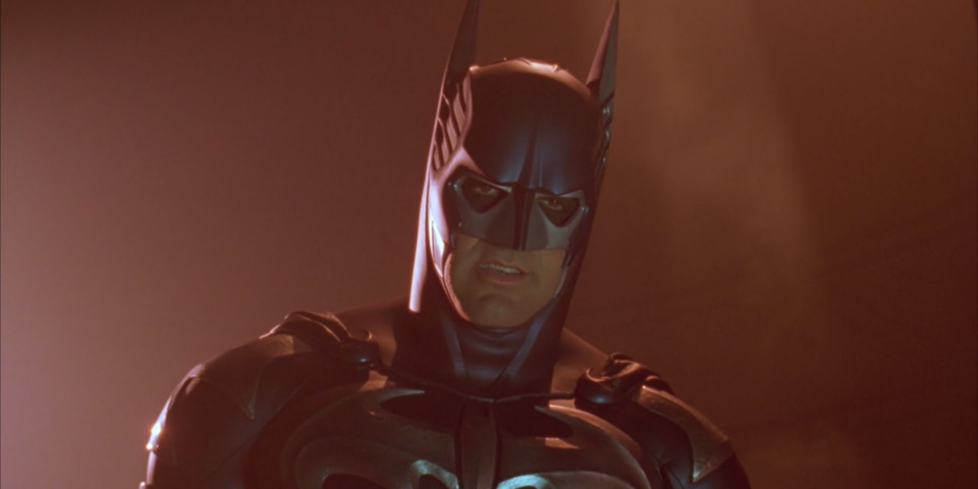George Clooney's Batman pleading to Mr. Freeze in Batman & Robin