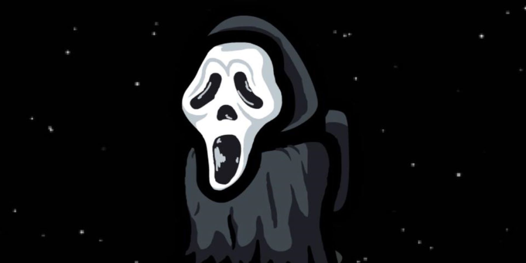 Ghostface from Scream as a skin in Among Us