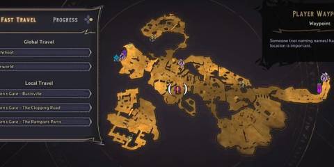 Location of Alma for the quest Goblins in the Garden in Tiny Tina's Wonderlands.