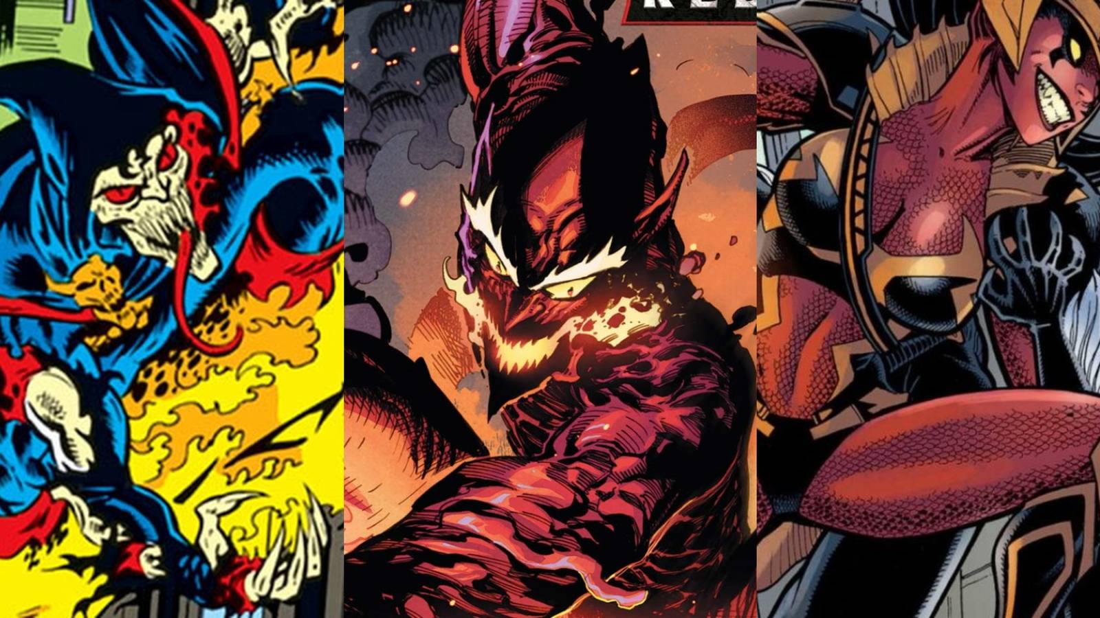 Goblins More Powerful Than Green Goblin Split Featured Demogoblin, Red Goblin, and Queen Goblin