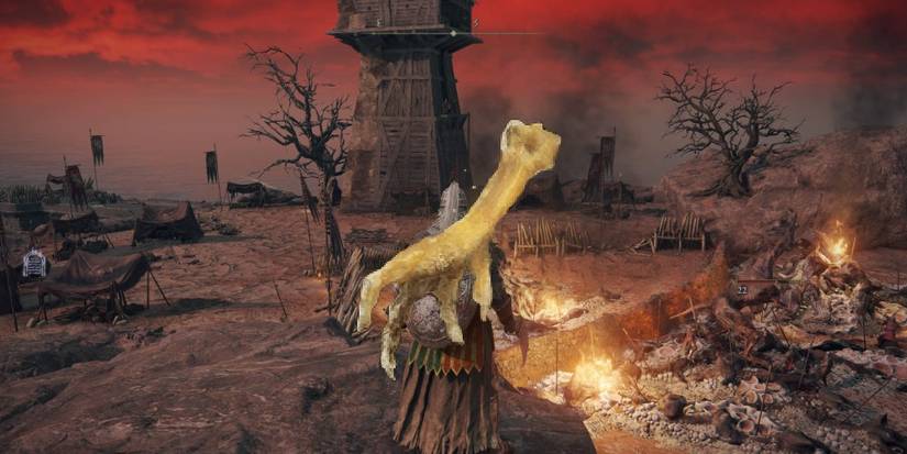 Gold-Pickled Fowl Foot Crafting Item from Elden Ring.