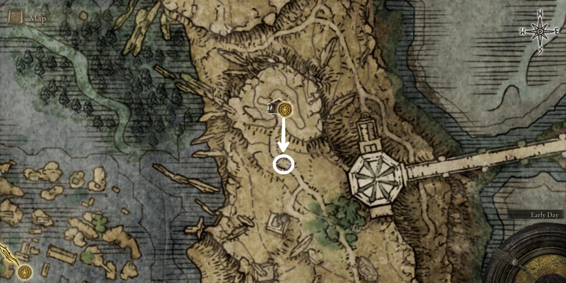 Golden Knight location in Elden Ring