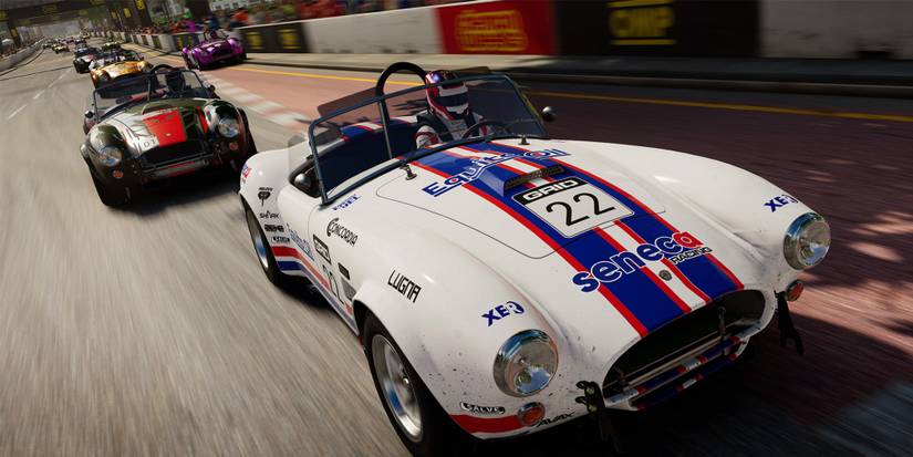 Grid Legends - Speeding down the track.