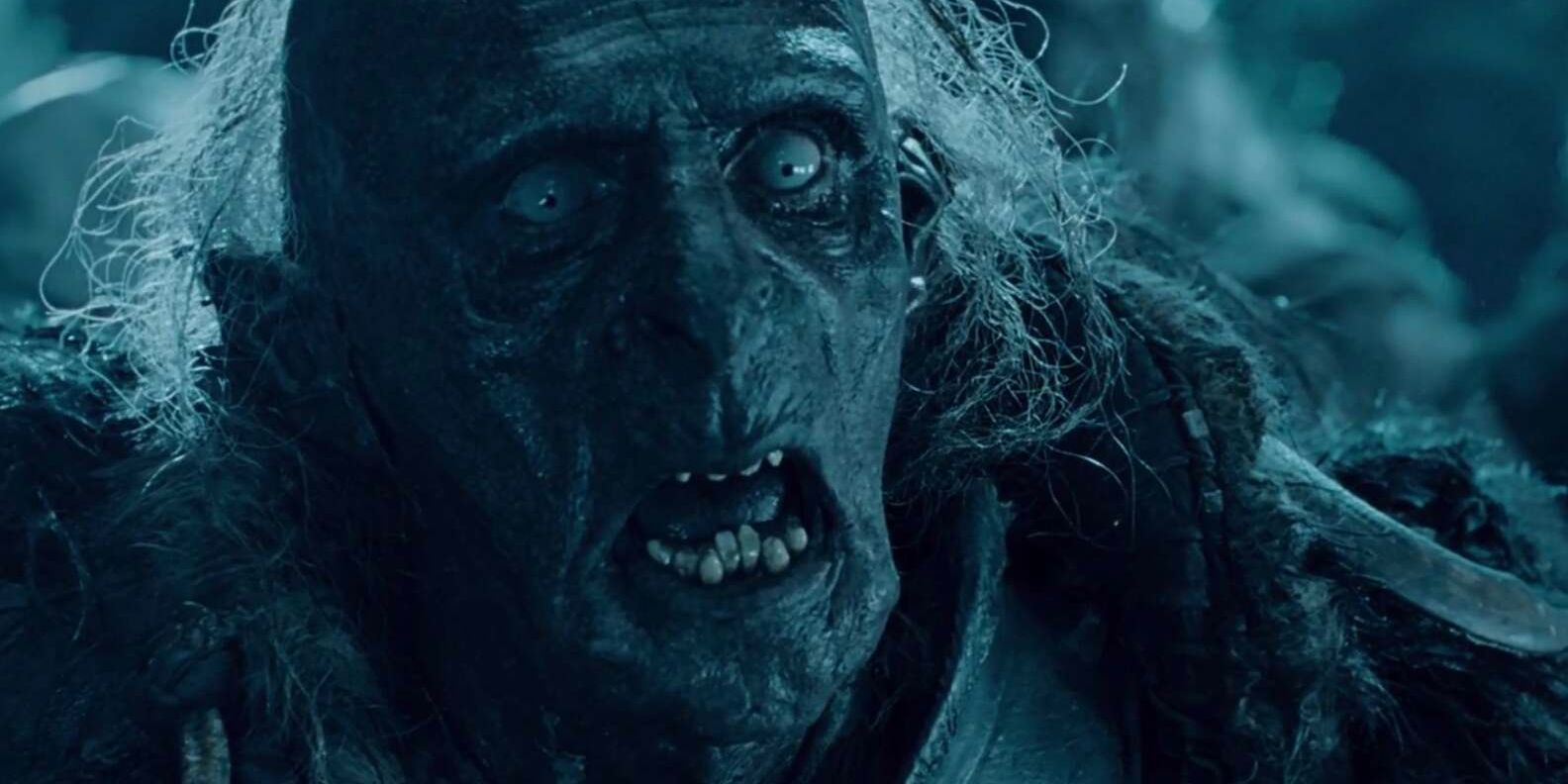 Grishnakh the Orc in Lord of the Rings The Two Towers