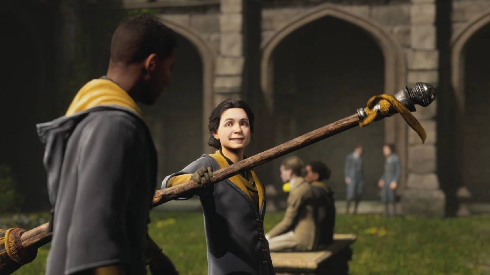 Hogwarts legacy flying lesson