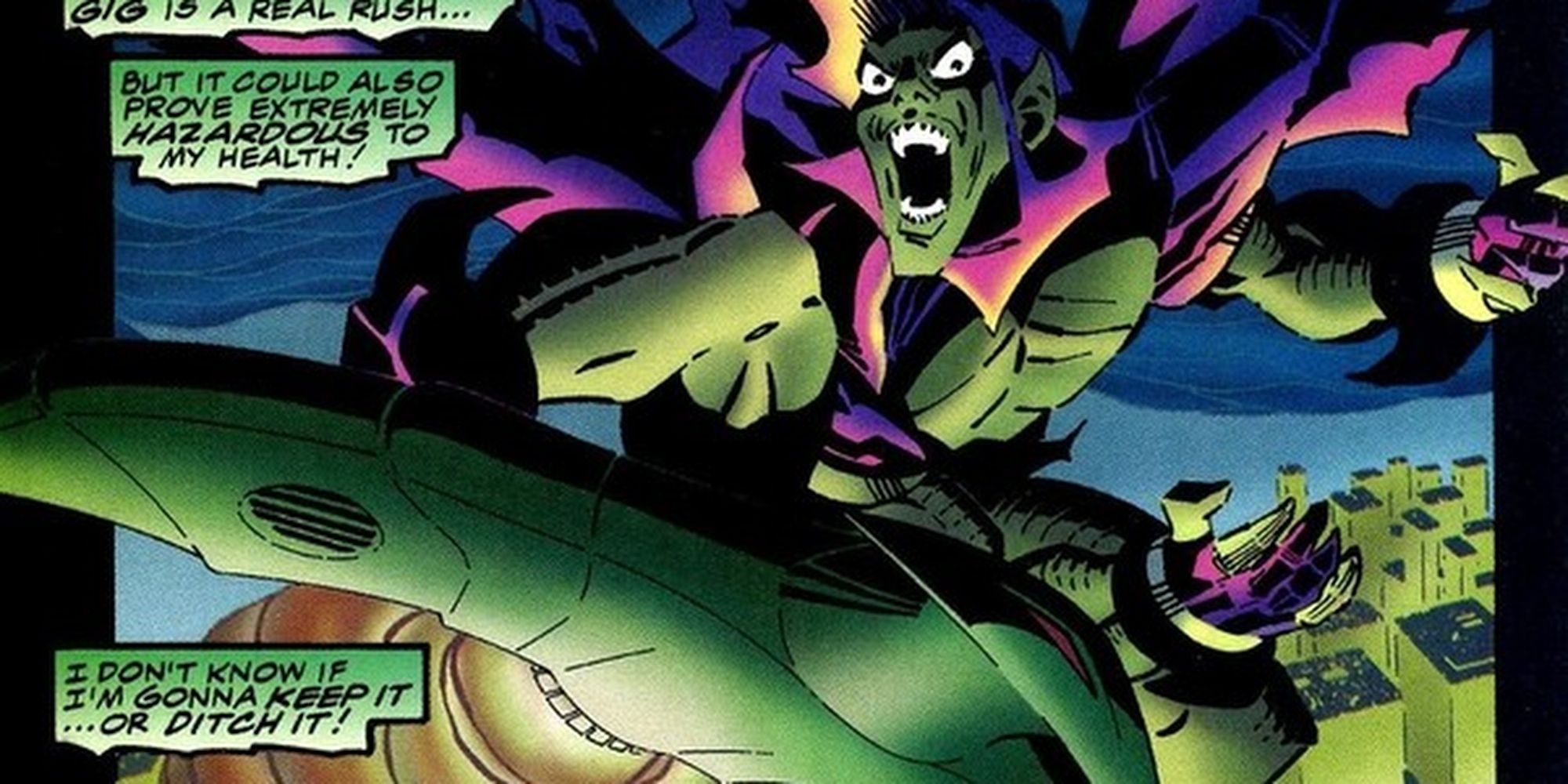 Hero Green Goblin Cropped