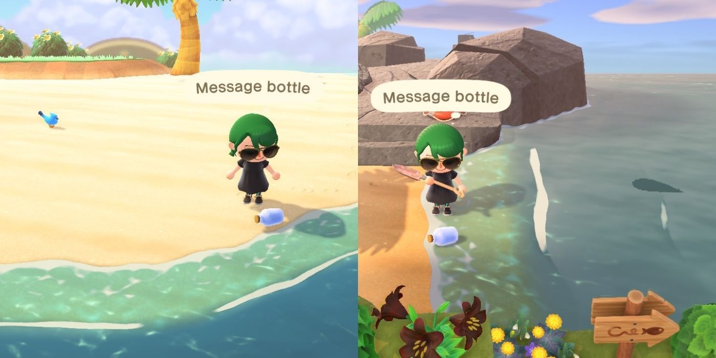 Hidden Secrets Many Still Haven’t Found In Animal Crossing New Horizons DIY bottles