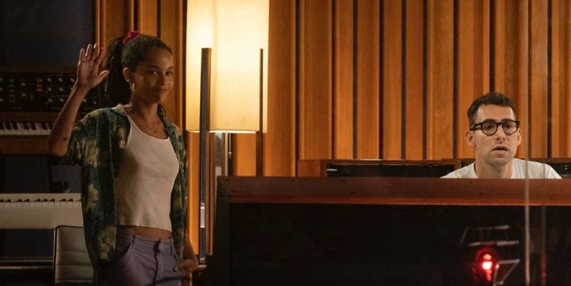 Zoe Kravitz as Rob in Electric Lady Studios with Jack Antonoff