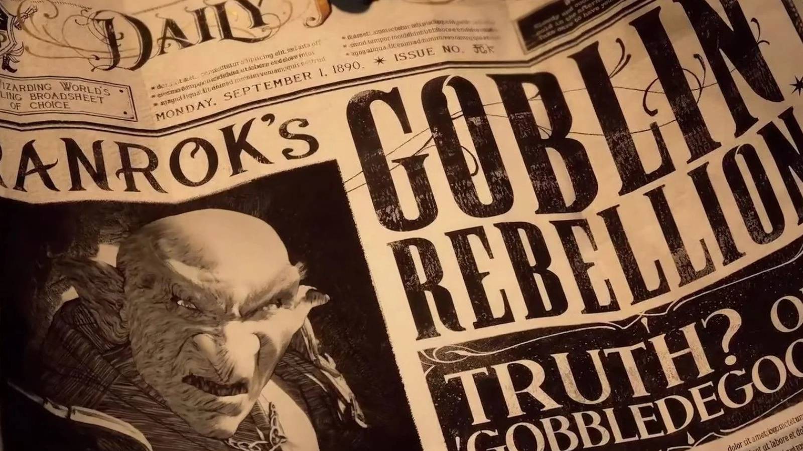 Hogwarts Legacy Goblin Rebellion