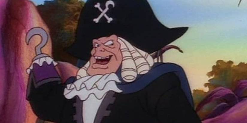 Captain Hook in Peter Pan and the Pirates