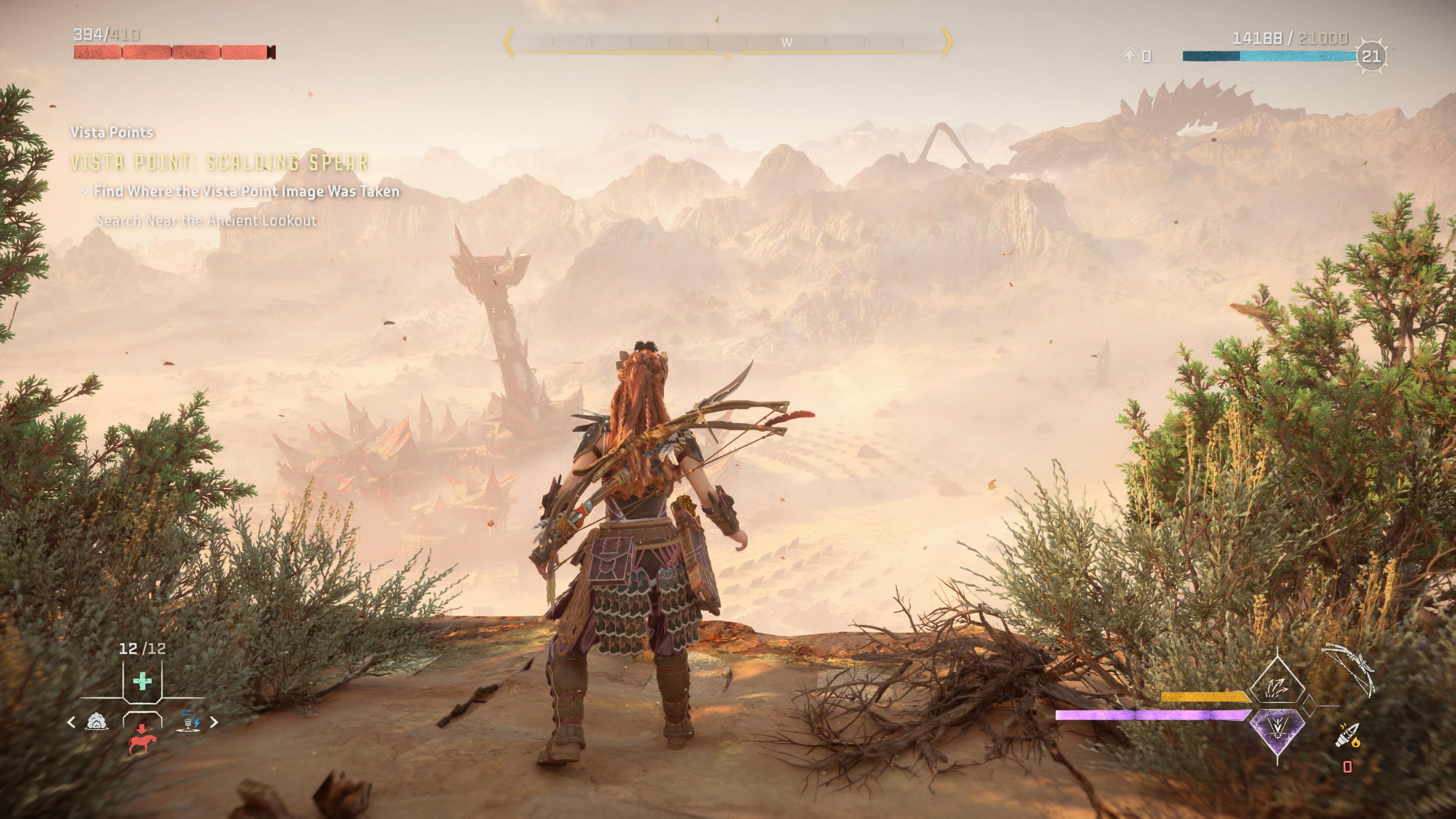 Horizon Forbidden West - Vista Point Scalding Spear 2