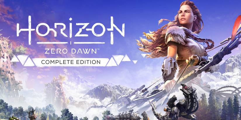 Horizon Zero Dawn complete edition cover art