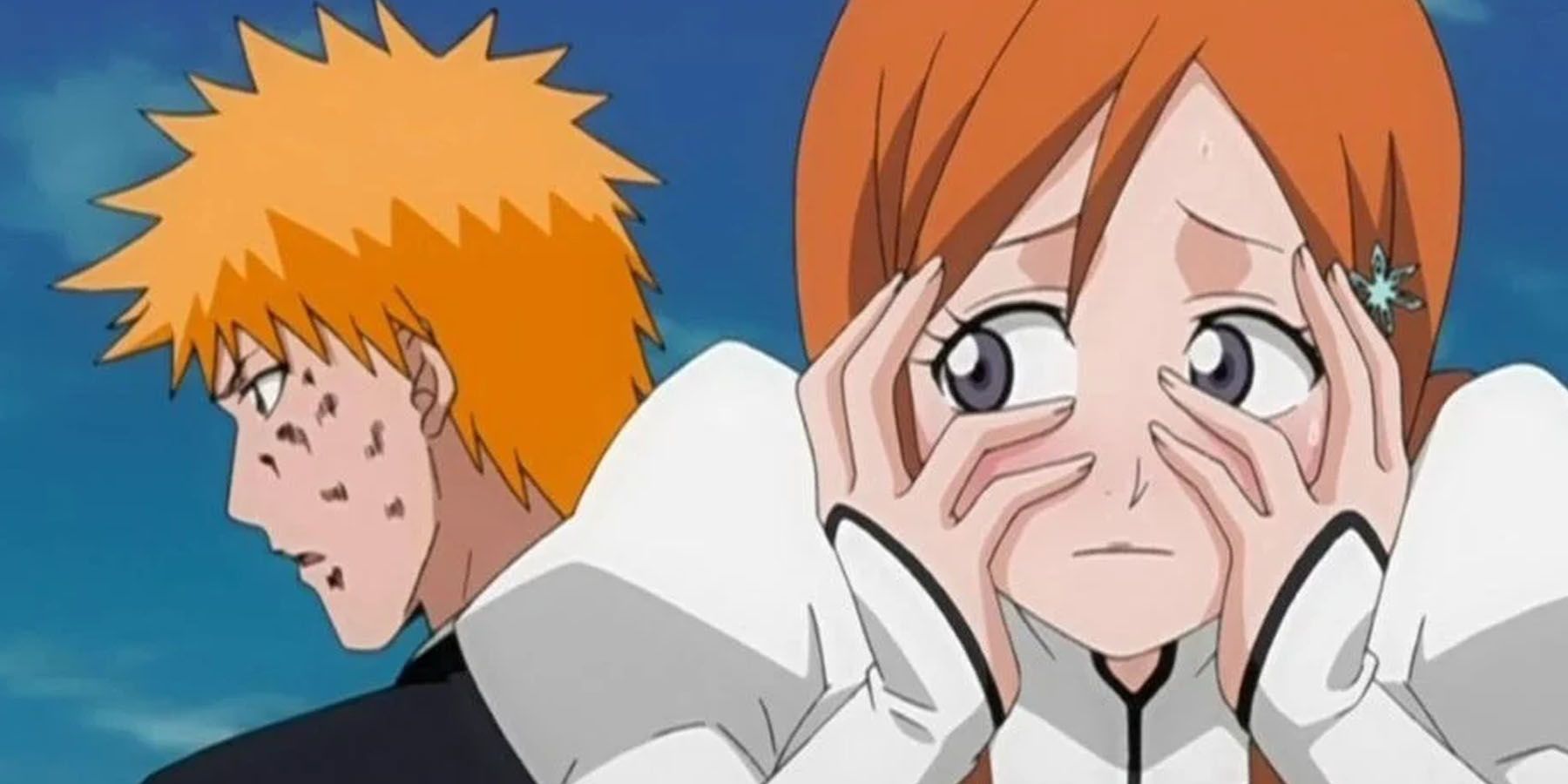 Ichigo and Inoue of Bleach