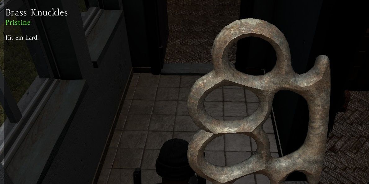 Image of the Brass Knuckles in DayZ.