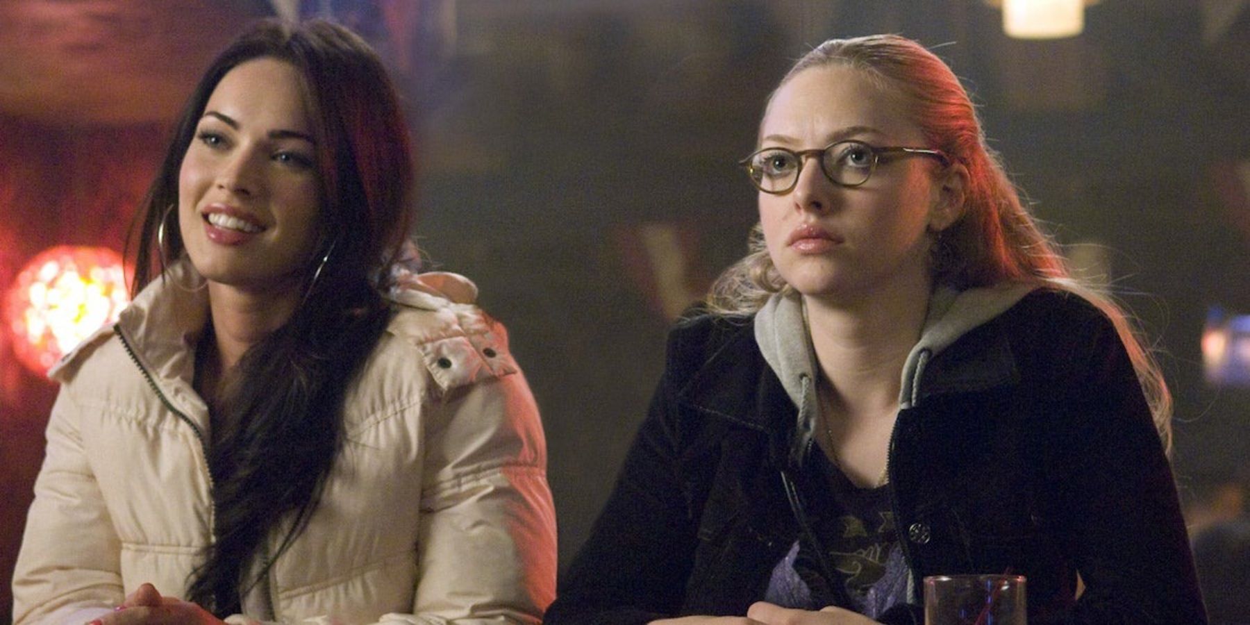 Megan Fox as Jennifer and Amanda Seyfried as Needy in Jennifer's Body