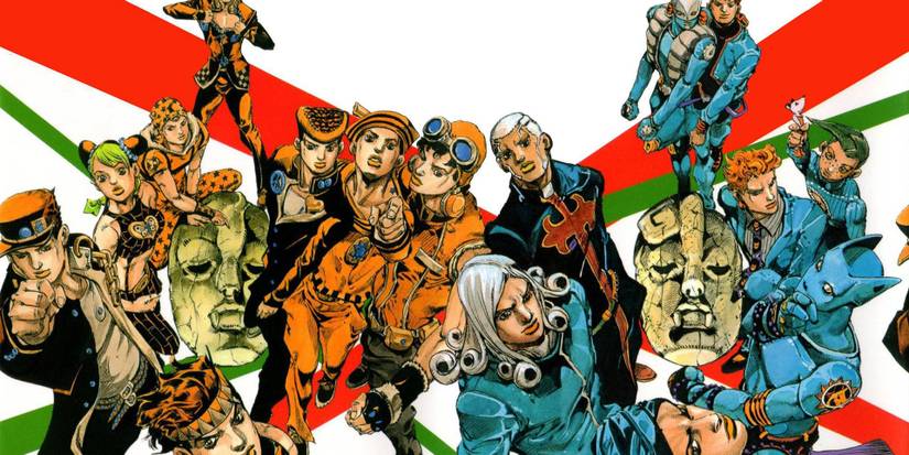 Jojo crossover art