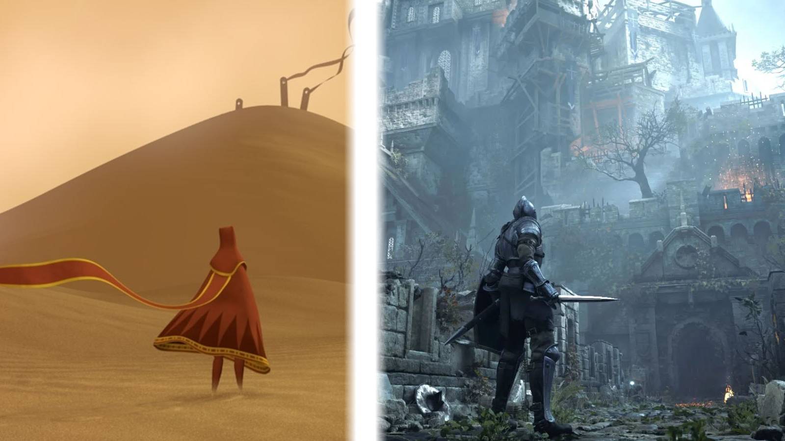 Journey and Demon Souls