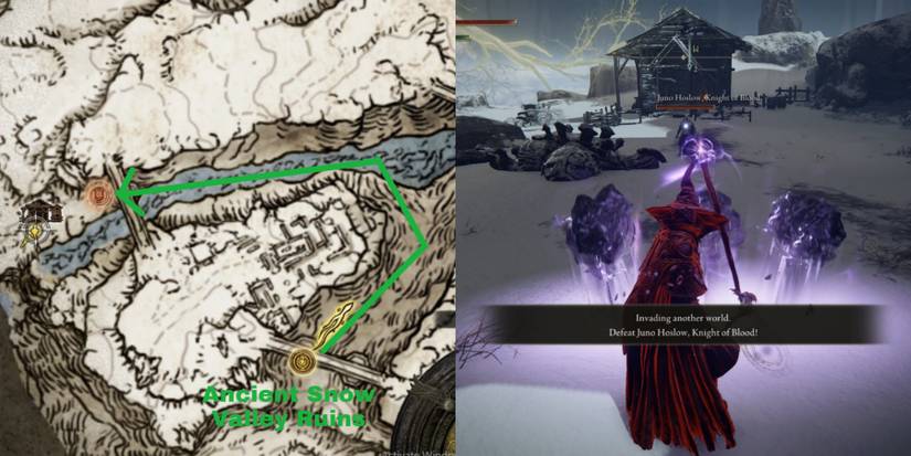 Juno Hoslow, Knight of Blood location in Elden ring