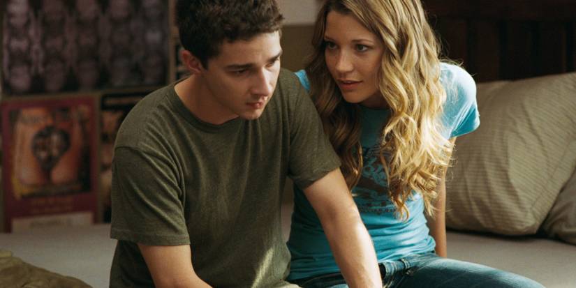 Kale (Shia LaBeouf) and Ashley (Sarah Roemer) in Disturbia
