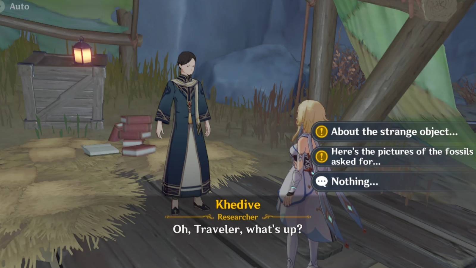 Khedive the researcher in Genshin impact