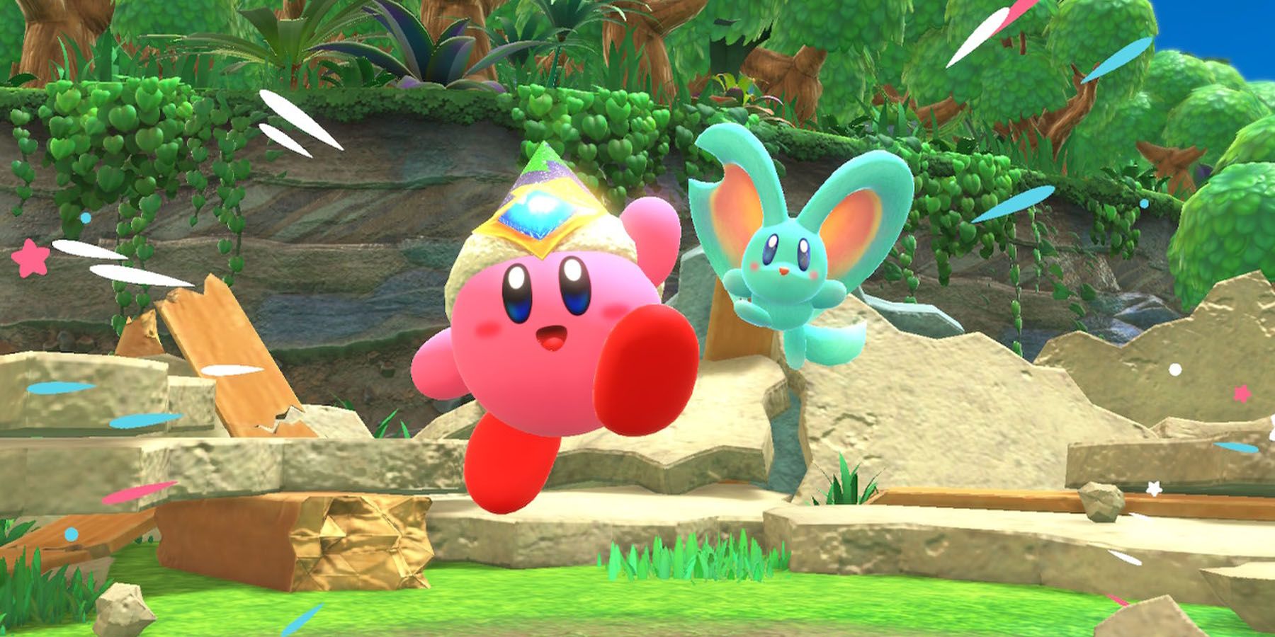 Kirby and the Land has Adorable DPad Easter Egg