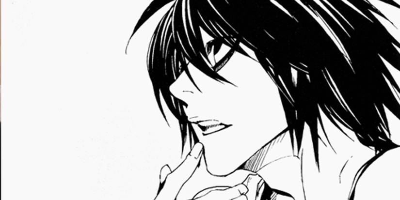 L in the Death Note Manga