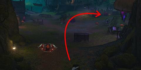 1st Lucky Dice Location in Weepwild Dankness in Tiny Tina’s Wonderlands.