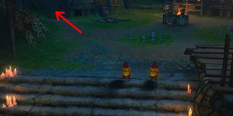 1st Lucky Dice Location in Weepwild Dankness in Tiny Tina’s Wonderlands.