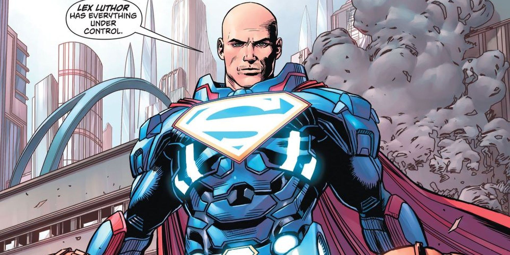 Lex Luthor Superman Suit Cropped
