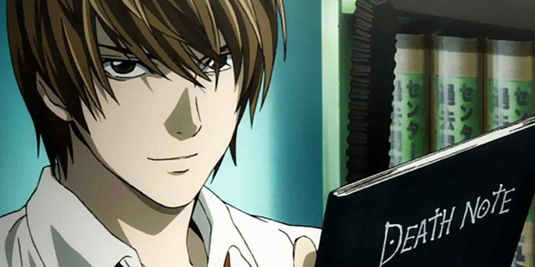 Light as he appears in the Death Note Anime