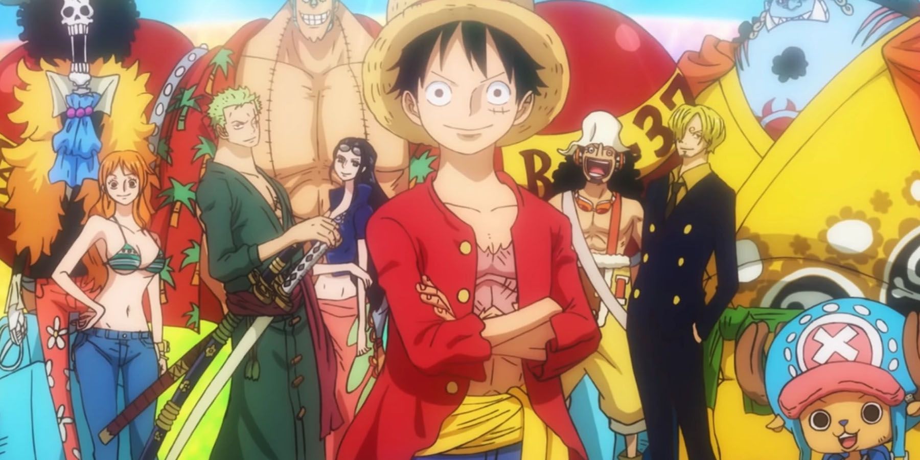The Full Straw Hat Crew In One Piece