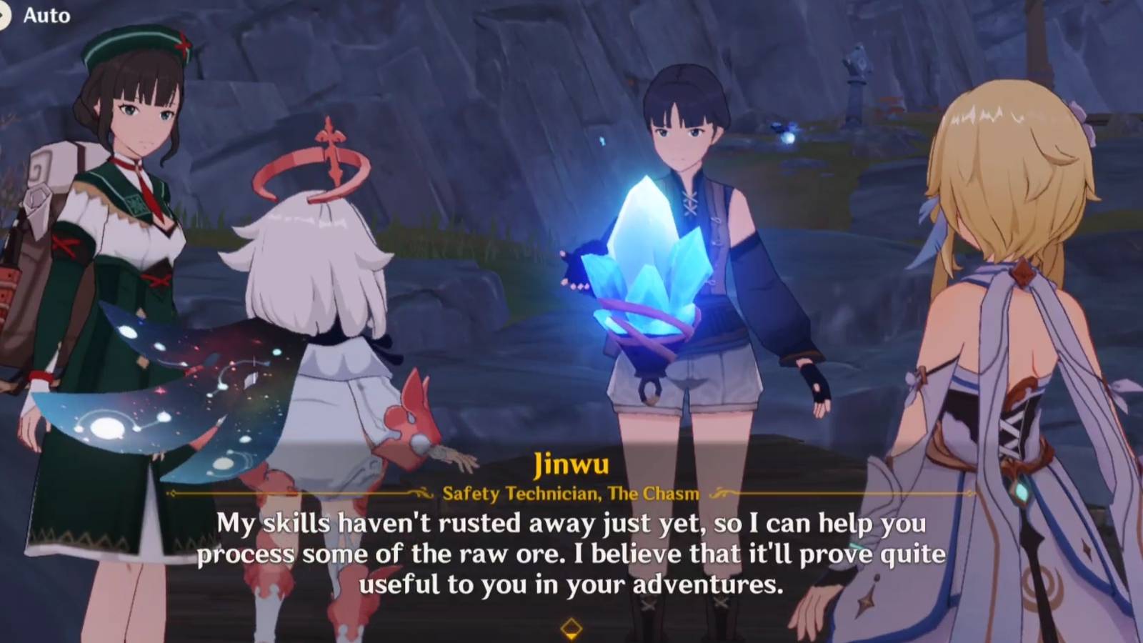 Lumenstone ore in Genshin impact