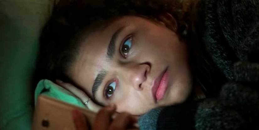 MJ talking to Peter on FaceTime in No Way Home