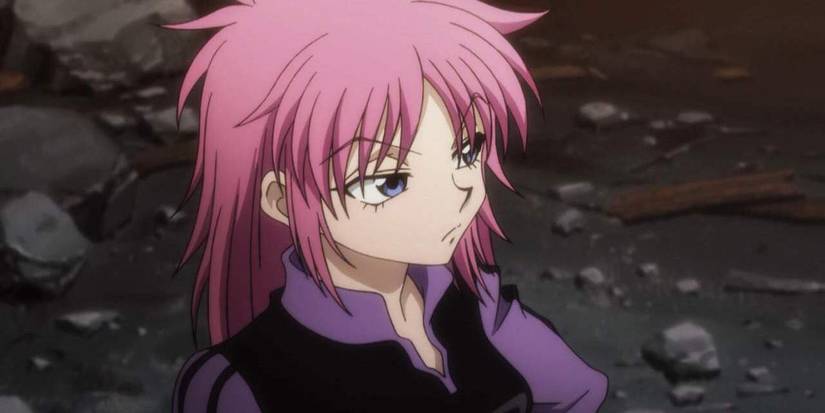 Machi looking annoyed
