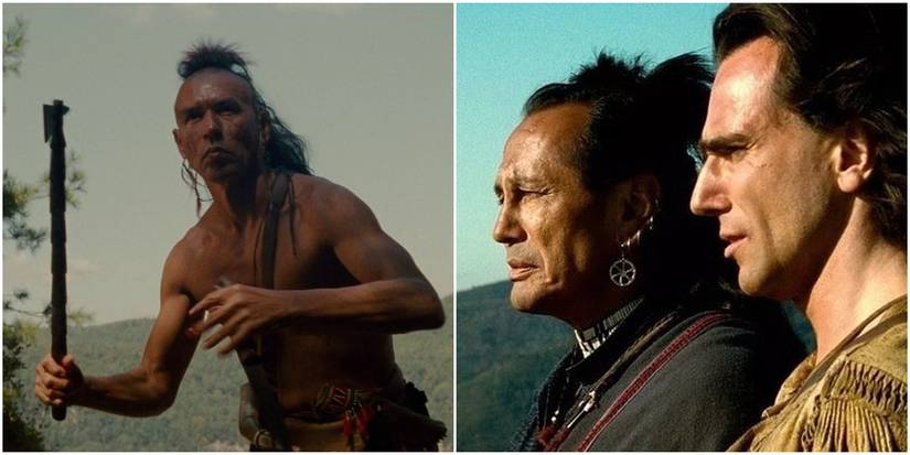 Magua, Chingachgook, and Hawkeye in Last of the Mohicans