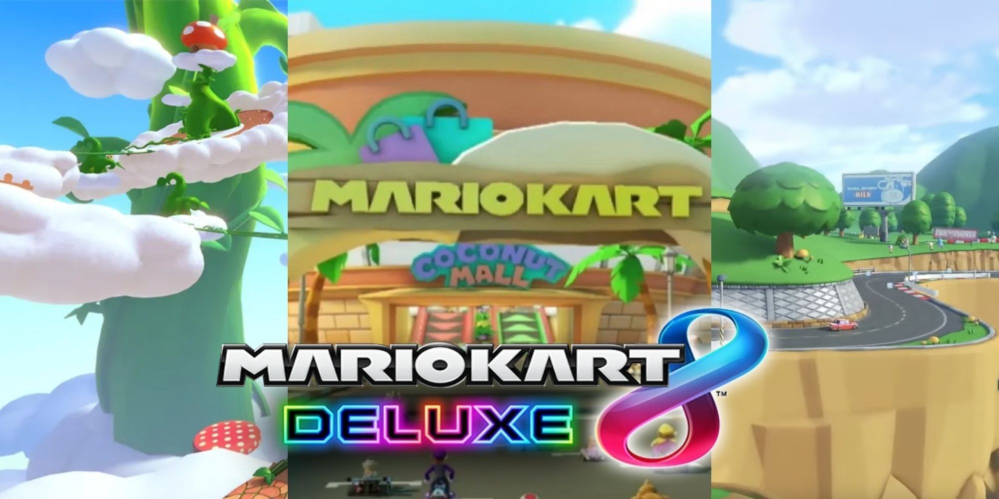 Пропуск на курс Mario Kart 8 Deluxe Booster — добавлены все трассы, обложка с рейтингом