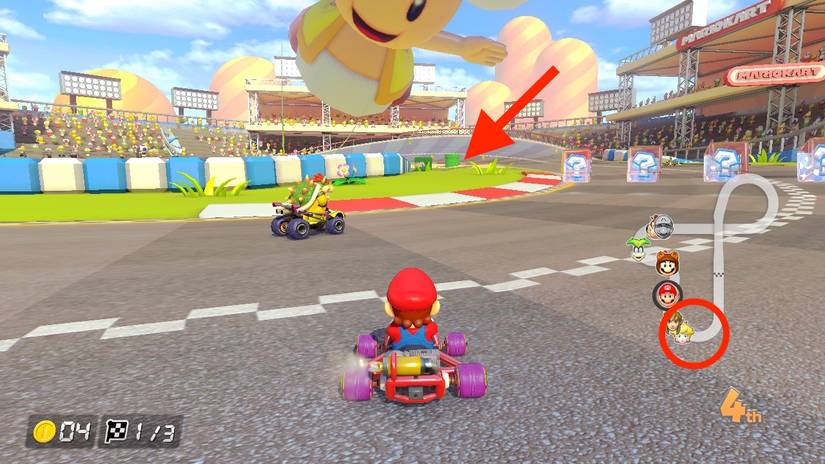 Mario Kart 8 Deluxe Toad Circuit Shortcut 2