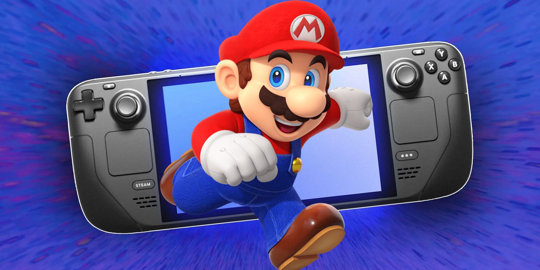 Mario Steam Deck