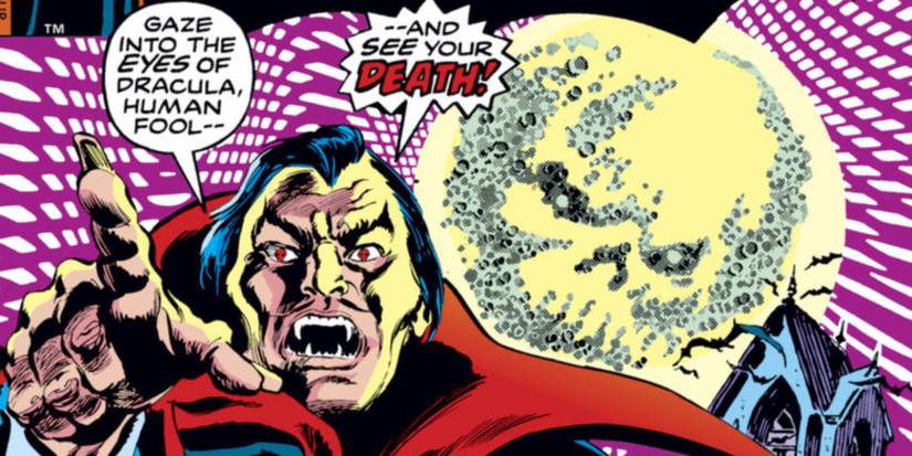 Marvel Dracula in the comics