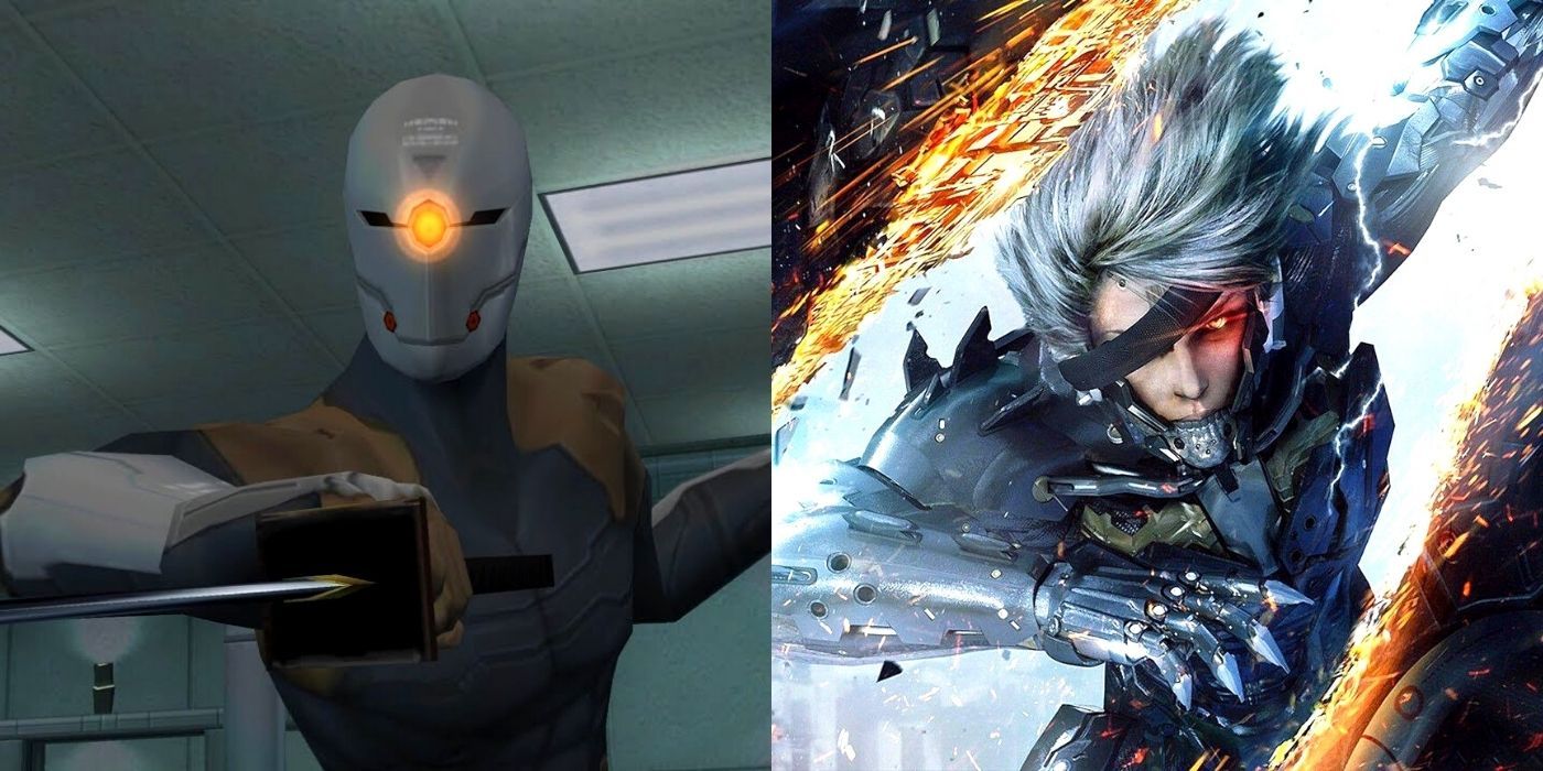 Metal Gear Solid Raiden And Gray Fox