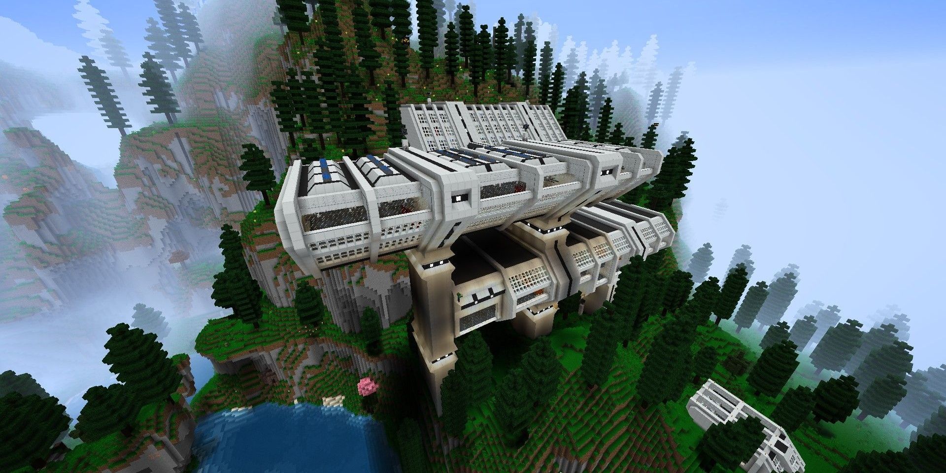 Minecraft Mountainside Lab