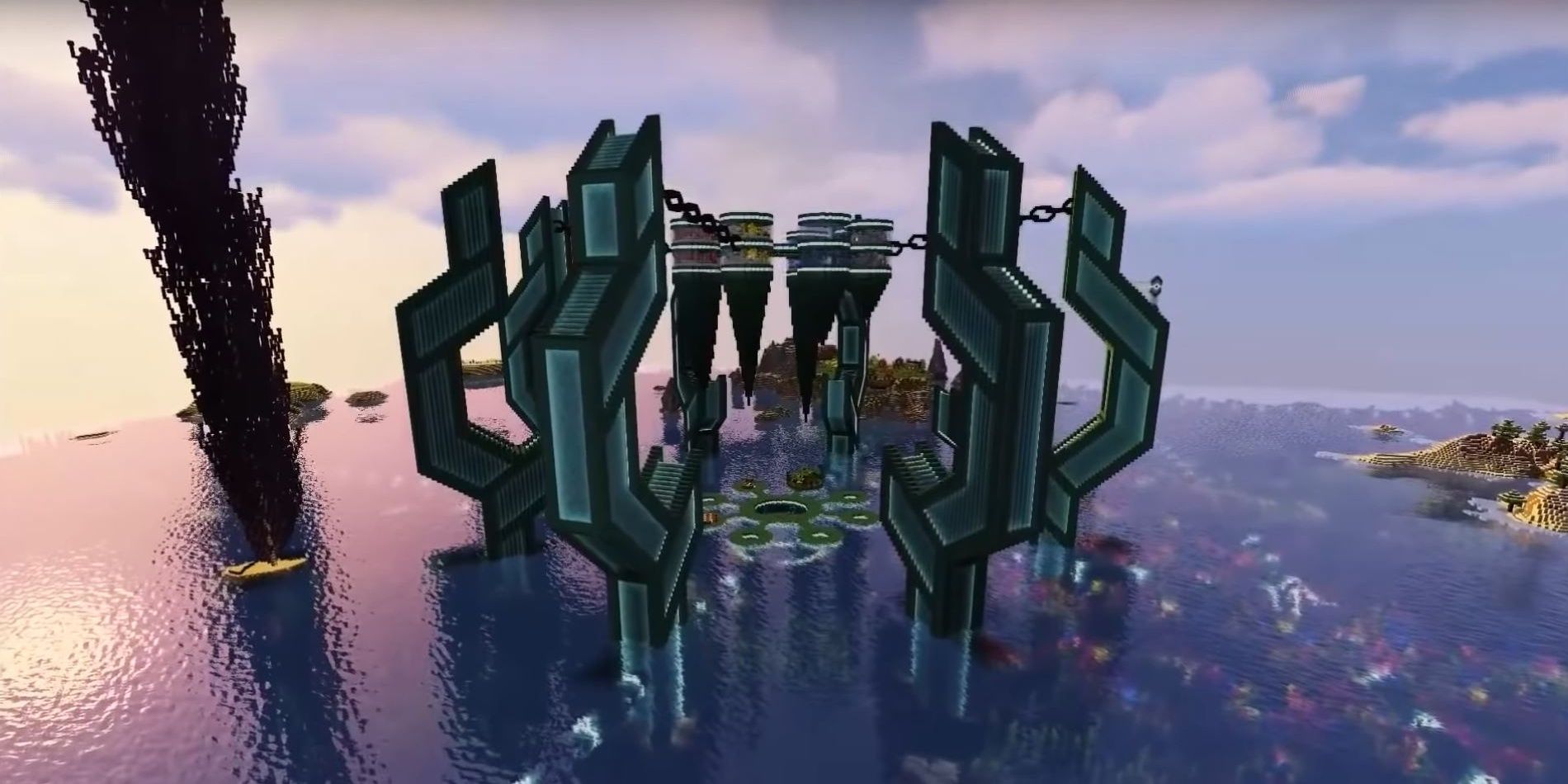 Minecraft Sea Pillars Base