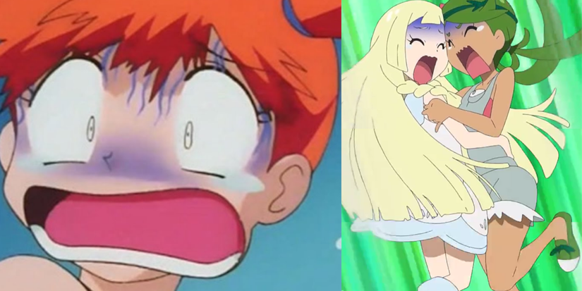 Scared Pokemon girls