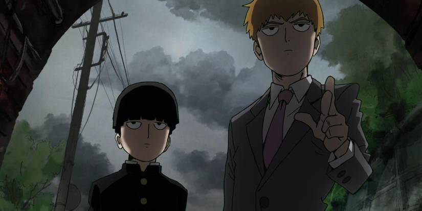 Mob Psycho 100 anime shigeo and reigen