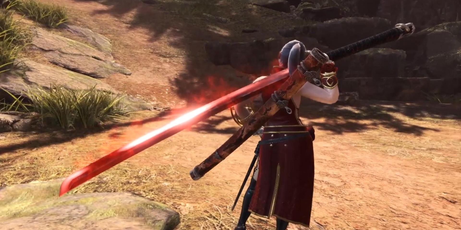 Mortal Blade From Sekiro mod for Monster Hunter World