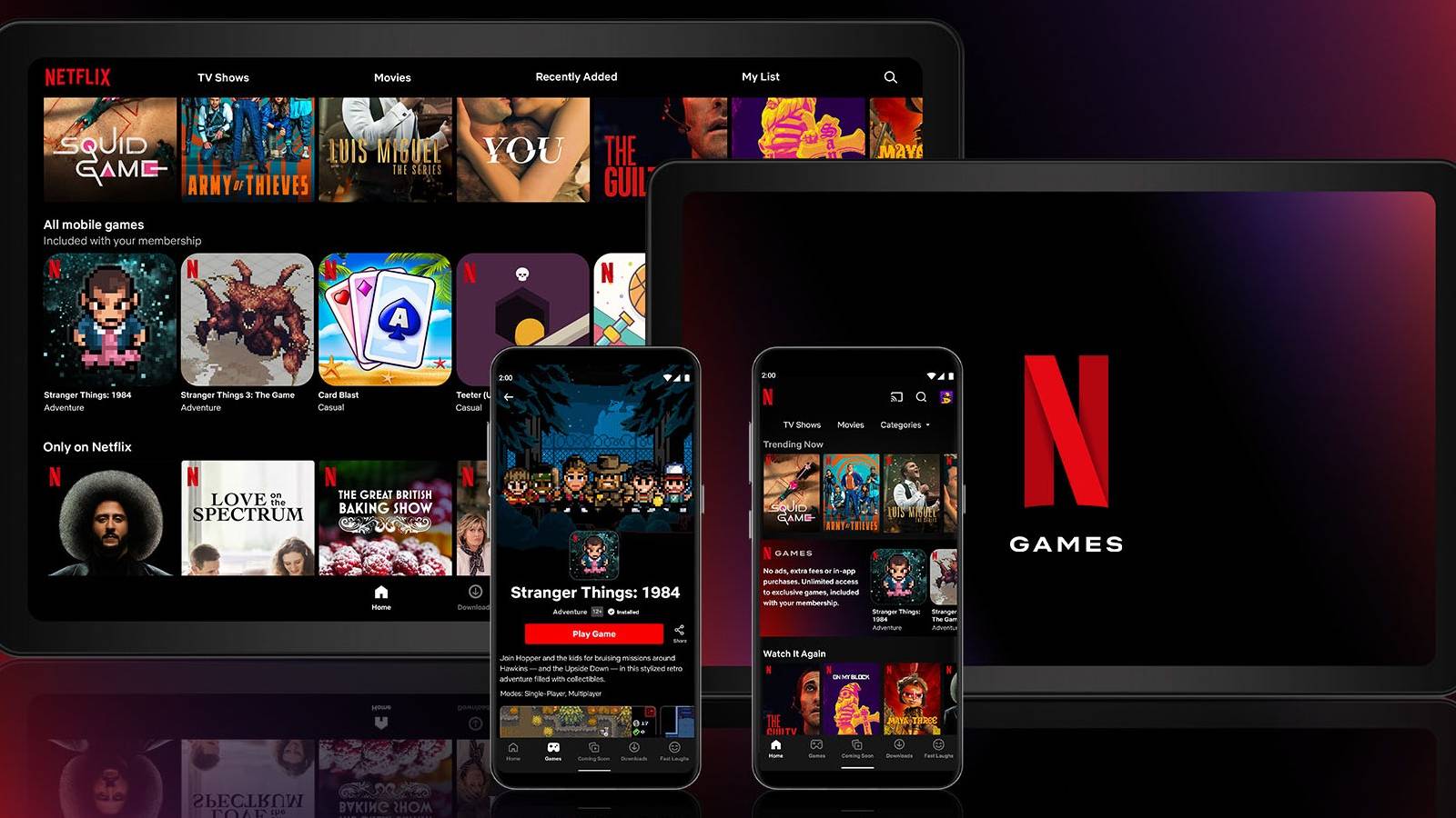 Netflix Games Featured