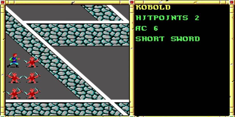 Neverwinter Nights 1991 Combat with Kobold