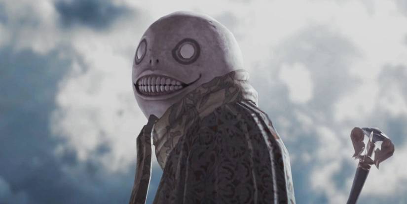 NieR Emil in his skeletal form