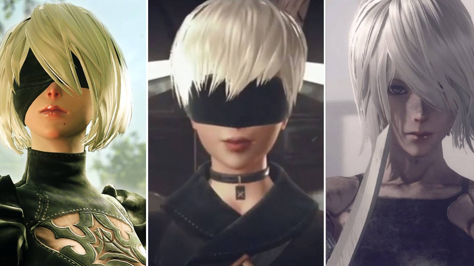 Nier Automata 2B 9S A2 Personalities